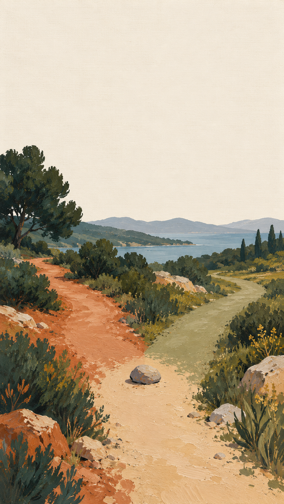 Peinture éditoriale sur toile texturée